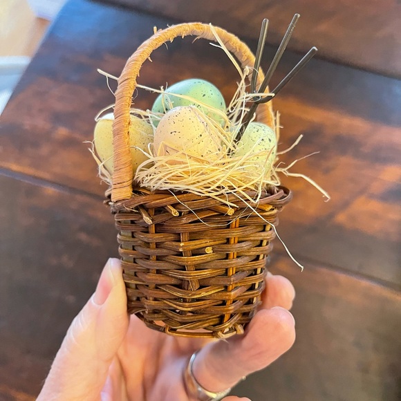 Set of 8 POTTERY BARN EASTER ORNAMENTS - Picture 3 of 5